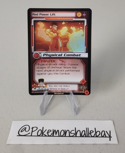Red Power Lift 33 - ANDROID Saga *LP* LIMITED FOIL DBZ Card
