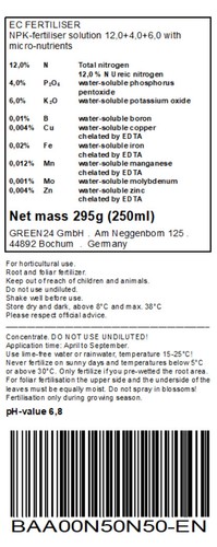 Banana Musa Ensete Liquid Fertilizer NPK - Root & Foliar Fertilizer 250ml - Bild 3 von 4