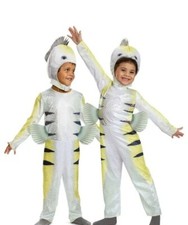 Disney Little Mermaid Movie Flounder Fish Halloween Costume Toddler 2T New