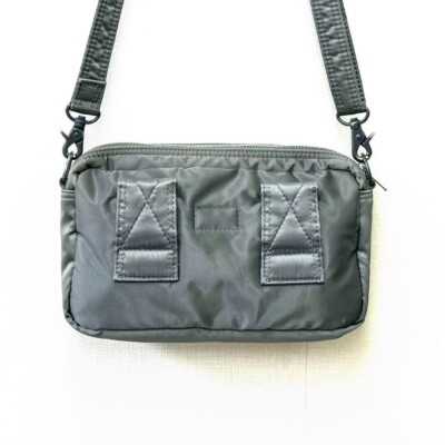 PORTER Tanker Yoshida Shoulder Waist Bag Silver Gray PORTER Tanker Yoshida Shoulder Waist Bag Silver Gray