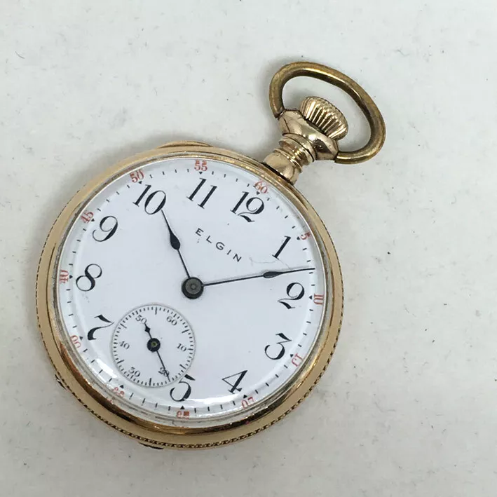 1950 elgin pocket clearance watch