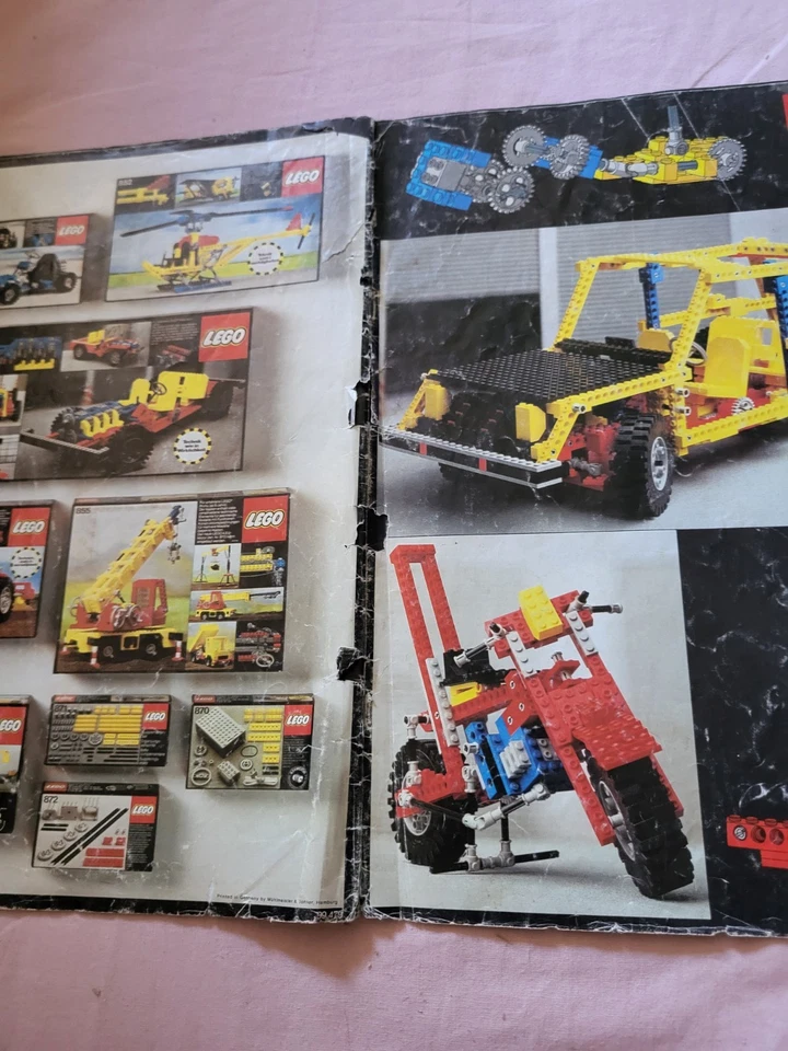 LEGO Technic Set 851 Tractor 164pc vintage Complete with 1977 instructions, photo 4 of 4