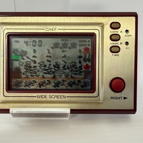 Nintendo FP-24 Chef  Japan LSI Game and Watch Used Vintage Retro