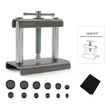 LYECUN Watch Press Tool, Crystal Press, Back Case Closer for Closing the...