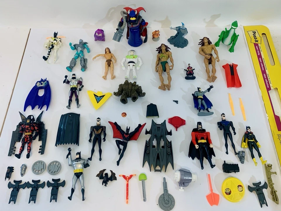 Lote de bonecos de ação vintage DC Comics Batman + Hércules + Toy Story - Imagem 2 de 4