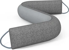 30 Inch Weighted Door Draft Stopper - Under Snake Pillow, 30 Inch, Gray 