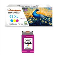 63XL Color Ink For HP 63XL DeskJet 1110 2130 2136 3630 3635 OfficeJet 3830 4650