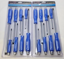 Cal-Hawk 8 Piece Hammer-Thru Screwdriver Set (2 Total) – New/Sealed