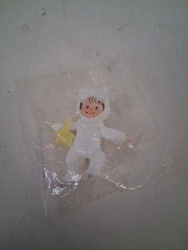 Hallmark Pin Child In Bunny Costume With Easter Basket Brooch Jewelry Vtg 1970s