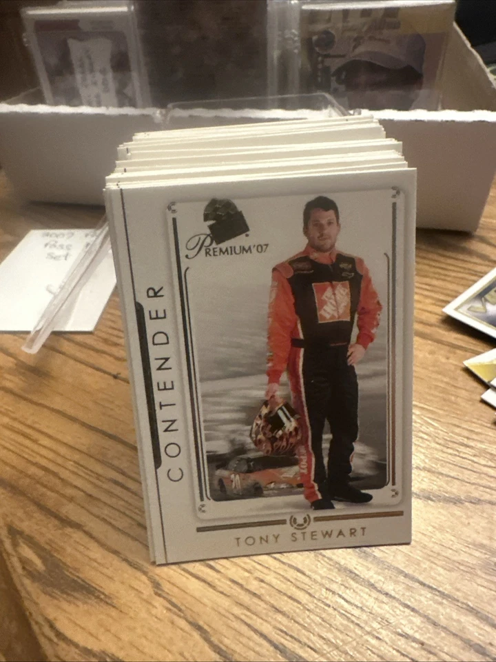 2007 PRESS PASS PREMIUM Contender NASCAR SET COMPLETE 1-70 Base Set - Image 3 of 4