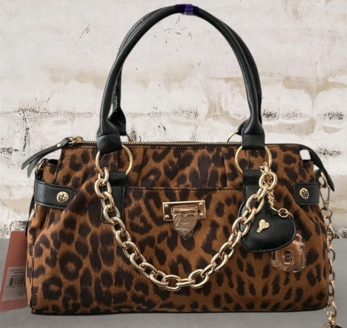 Juicy Couture Animal Print Satchel/Top Handle Bag Handbags & Bags