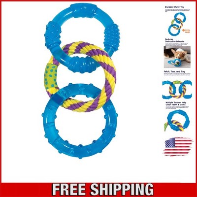 ORKA Dental Links Chew Toy for Teething and Playing - Unflavored, Lightweight