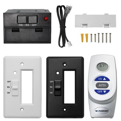 Gas Fireplace Remote Control Kit RCST, for Millivolt Thermostatic Gas Valve On/O
