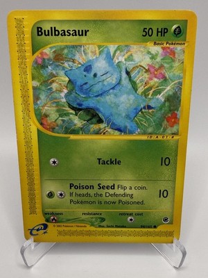2002 Pokémon TCG - Bulbasaur 094/165 Expedition Base Set Regular