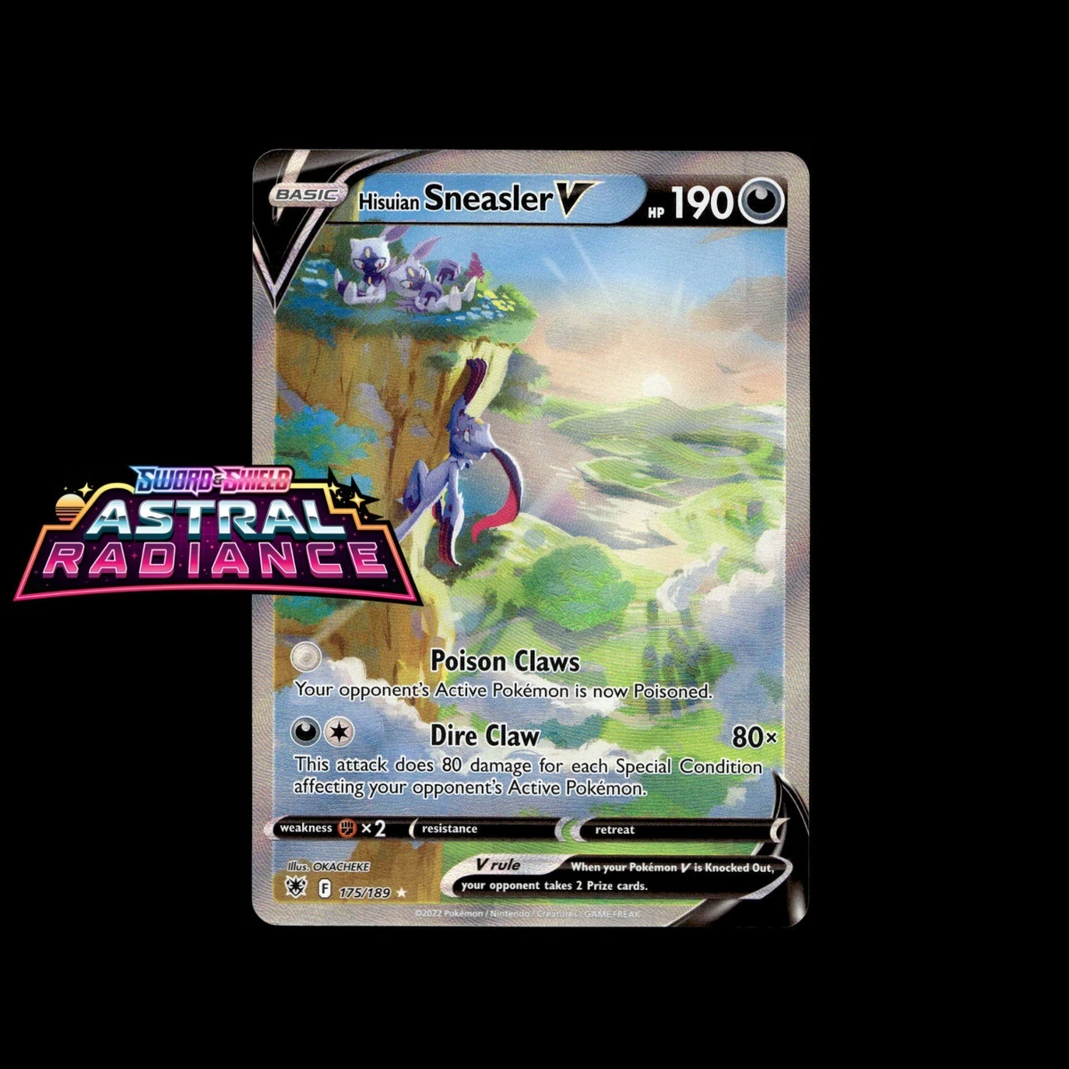 Hisuian Sneasler V Pokmon TCG Cards for sale | eBay