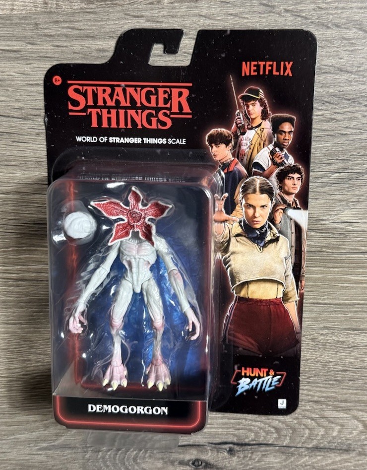 Jazwares Stranger Things Hunt & Battle Demogorgon Season 5 4&rdquo; Action Figure New