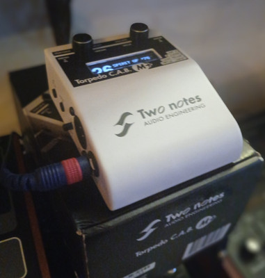 Two Notes Torpedo C.A.B. M+ Speaker Simulator - White - w/ Original Packaging