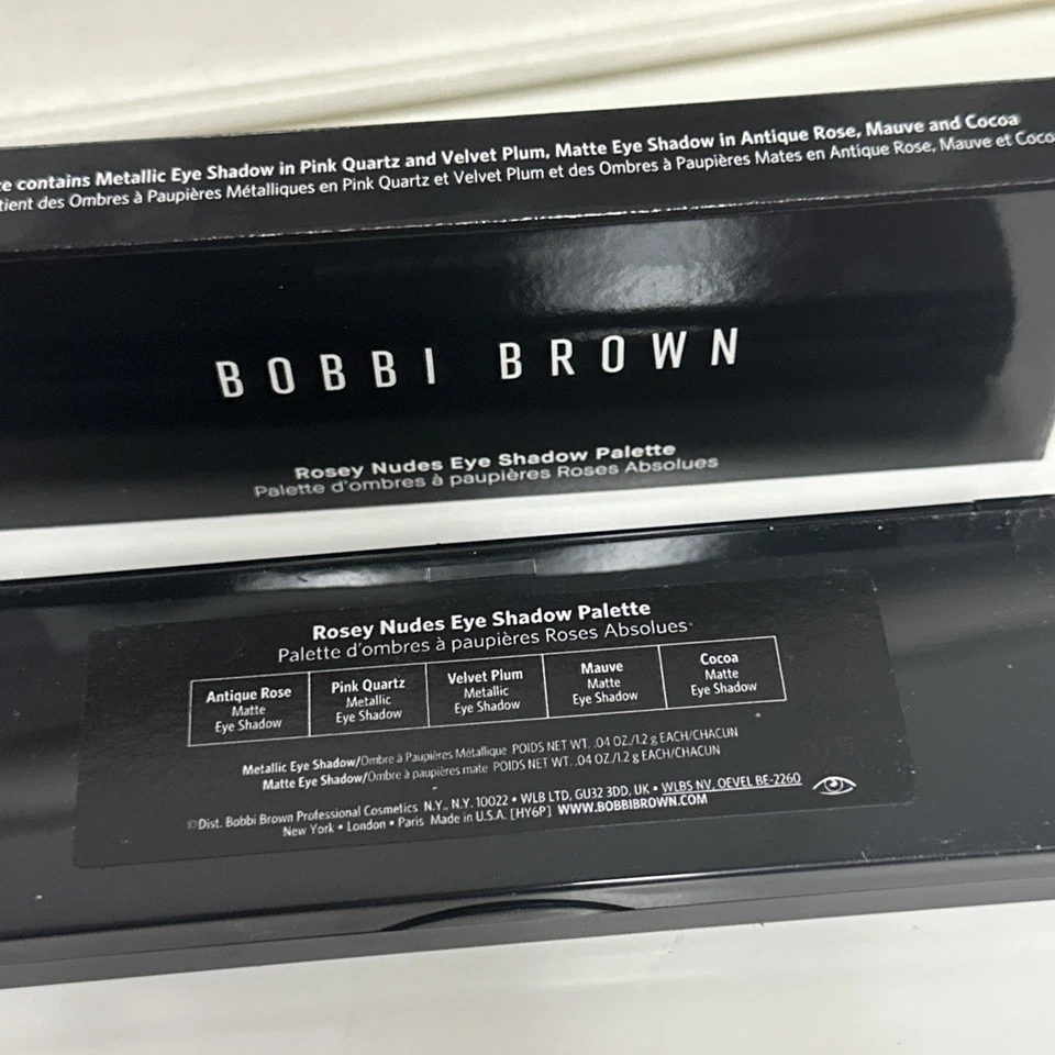 BOBBI BROWN Rosey Nudes Eye Shadow Palette. NEW and AUTHENTIC . - Image 4 of 4
