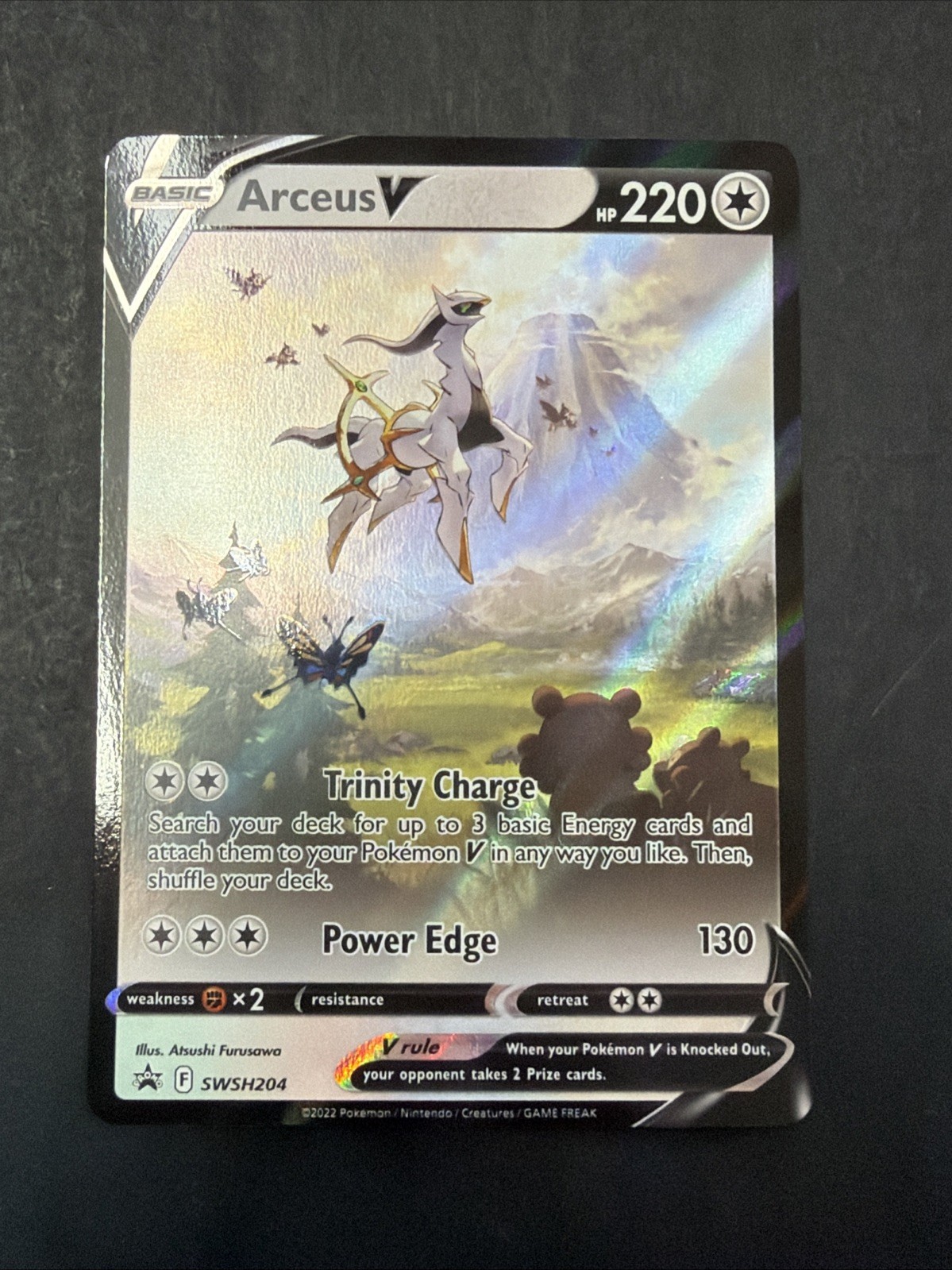 Pokemon Arceus V – SWSH204 – Arceus V Premium Collection Box Promo