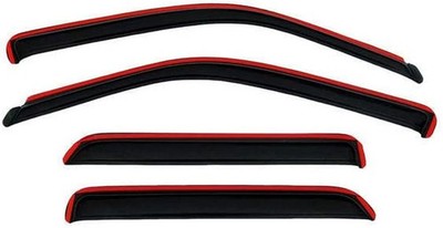 AVS In-Channel Rain Guards for 2009-2025 Dodge Ram 1500/2500/3500 - Smoke