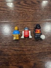 Lego star wars holiday R2D2, C3PO, and Darth Vader from advent calendar 74340