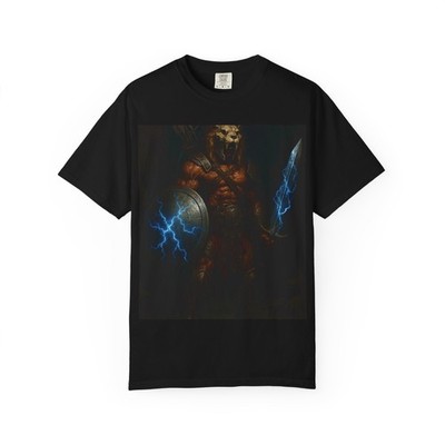 Epic Mythical Warrior T-Shirt, Gamer Shirt, Fantasy Shirt, Unique Graphic [...]