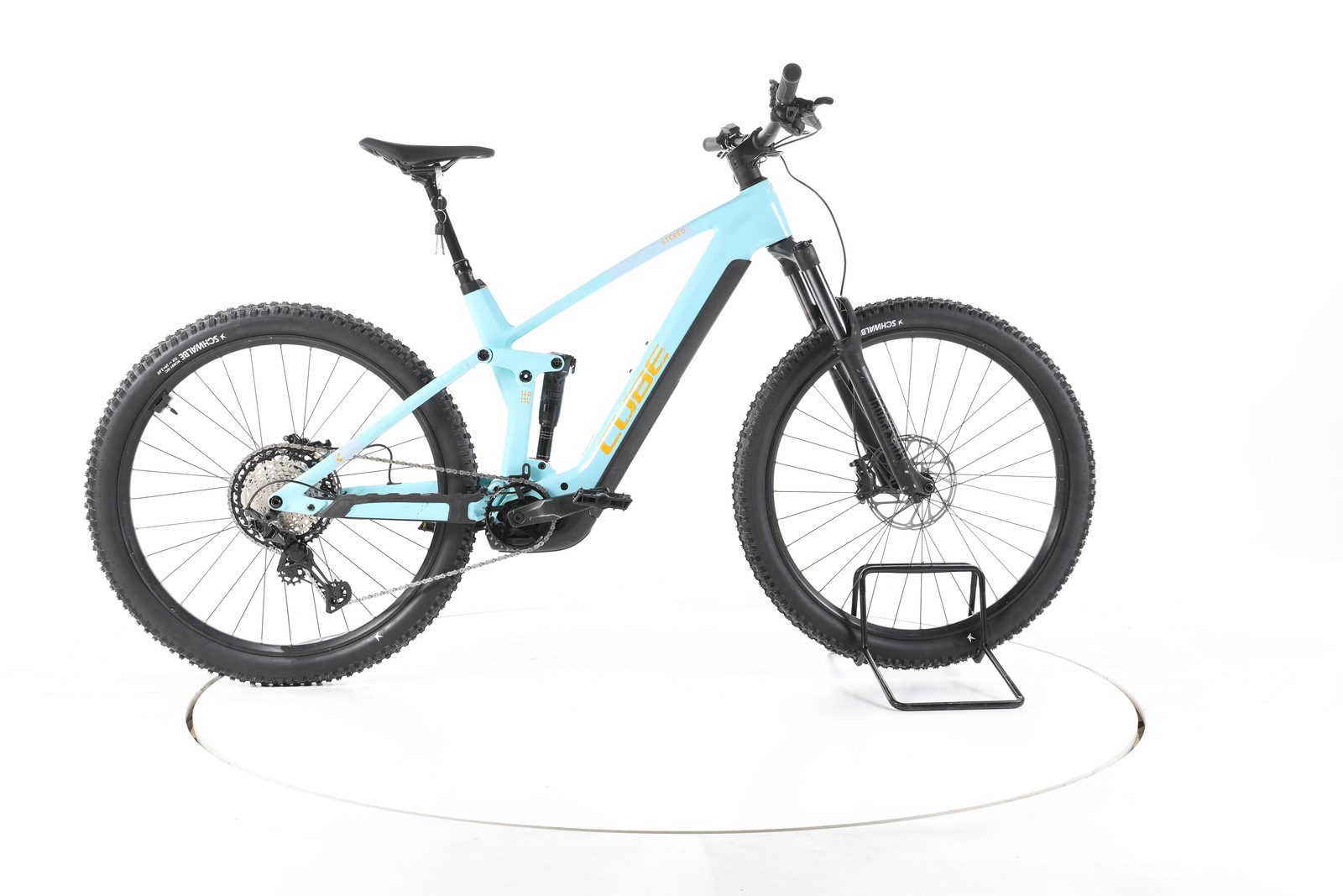 Cube Stereo Hybrid 140 HPC Race VTT électrique tout suspendu Bosch 29" 2023 bleu