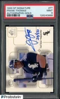 1999 SP Signature Autographs Gold #FT Frank Thomas White Sox HOF AUTO /50 PSA 9