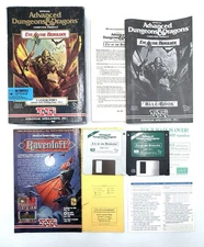 Advanced Dungeons And Dragons Eye Of The Beholder 3.5” Floppy IBM Box 1990