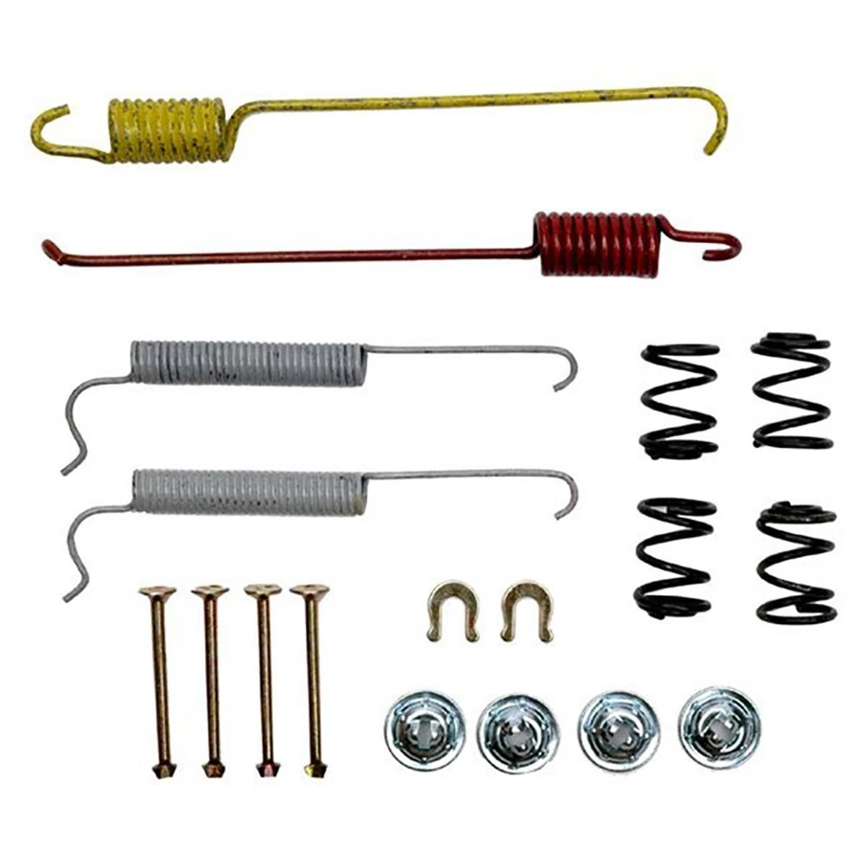 Kit de herrajes de tambores de freno y zapatas de freno trasero para Ford Taurus 1993 1994-2000 Foto 4 de 4