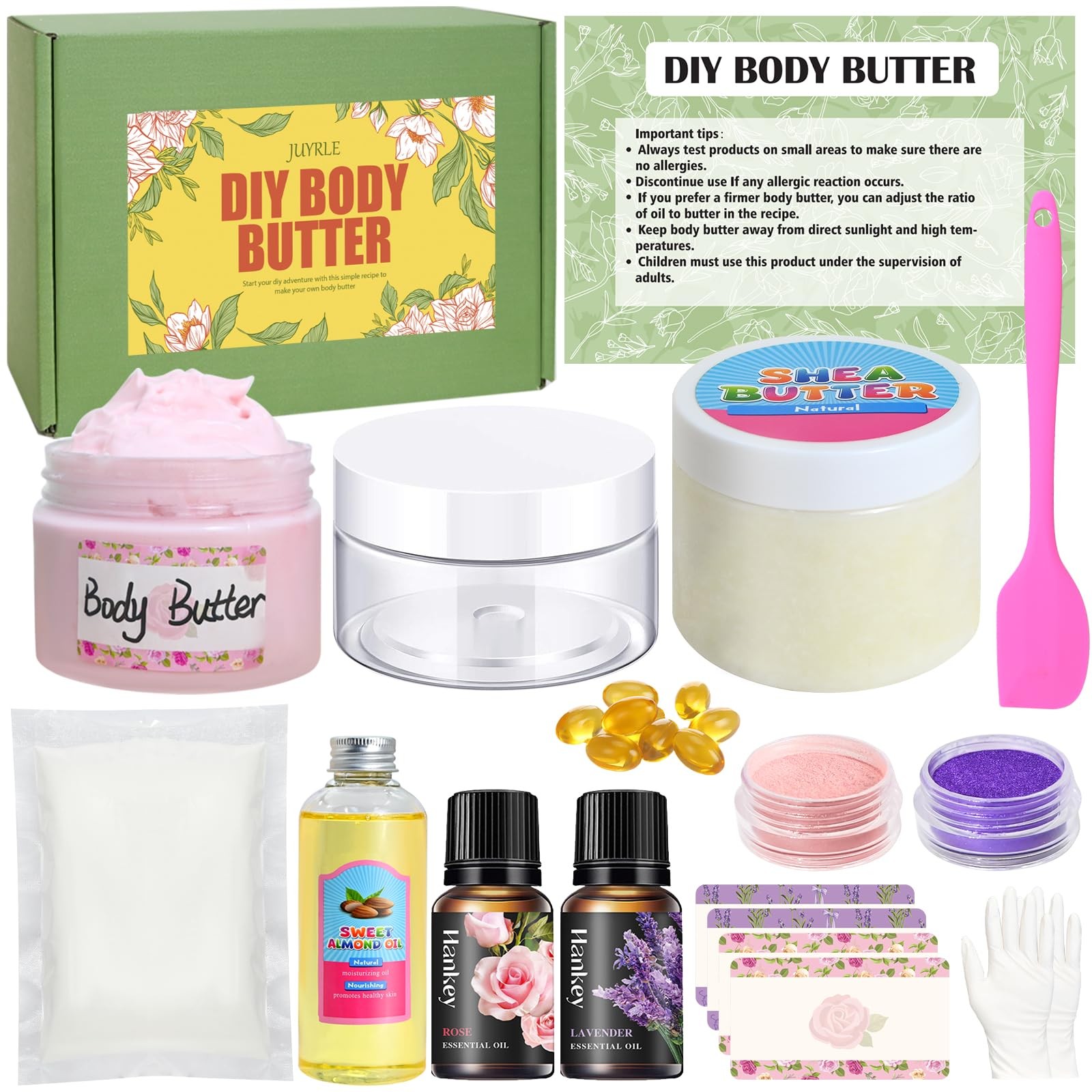 Making Kit- Shea Butter Lotion Making Kit, Diy Crafts For Adults ...