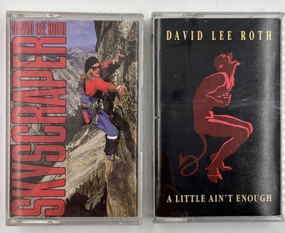 David Lee Roth Skyscraper A Little Ain t Enough Kassette MC 2er Set 80s 90s