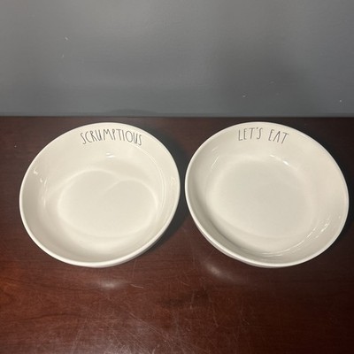 Rae Dunn Pasta Bowls 8  by Magenta Lets Eat and Scrumptious Set Of 2
