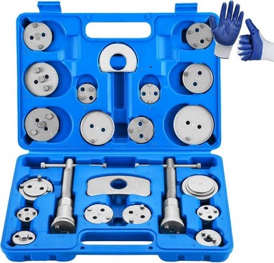 24Pcs Disc Brake Caliper Piston Compressor Wind Back Rewind Tool Set Spreader