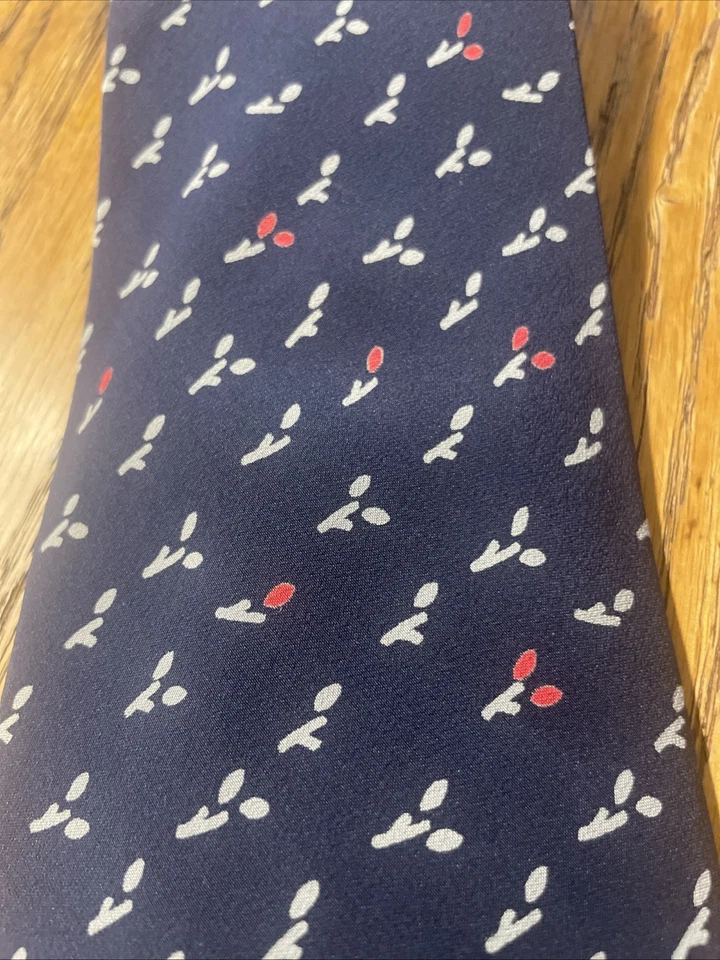 Corbata Abstracta Vintage Usada en Excelente Condición Años 60 70 Tino Cosma Seda Corbata Ancha Mod Disco Foto 4 de 4