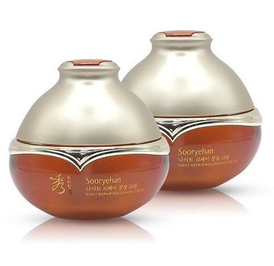 Sooryehan Night Repair Kullkwang Honey-Glow Cream 25ml x 2ea (Total 50ml)