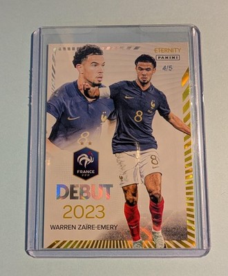  Panini Eternity Blau * Warren Zaire-Emery * Anfang ''Gold'' 4/5