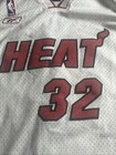 Heat Jersey Shaquille O’Neal 32 Miami  Mensn Extra Large White Stitched Reebok — photo 3