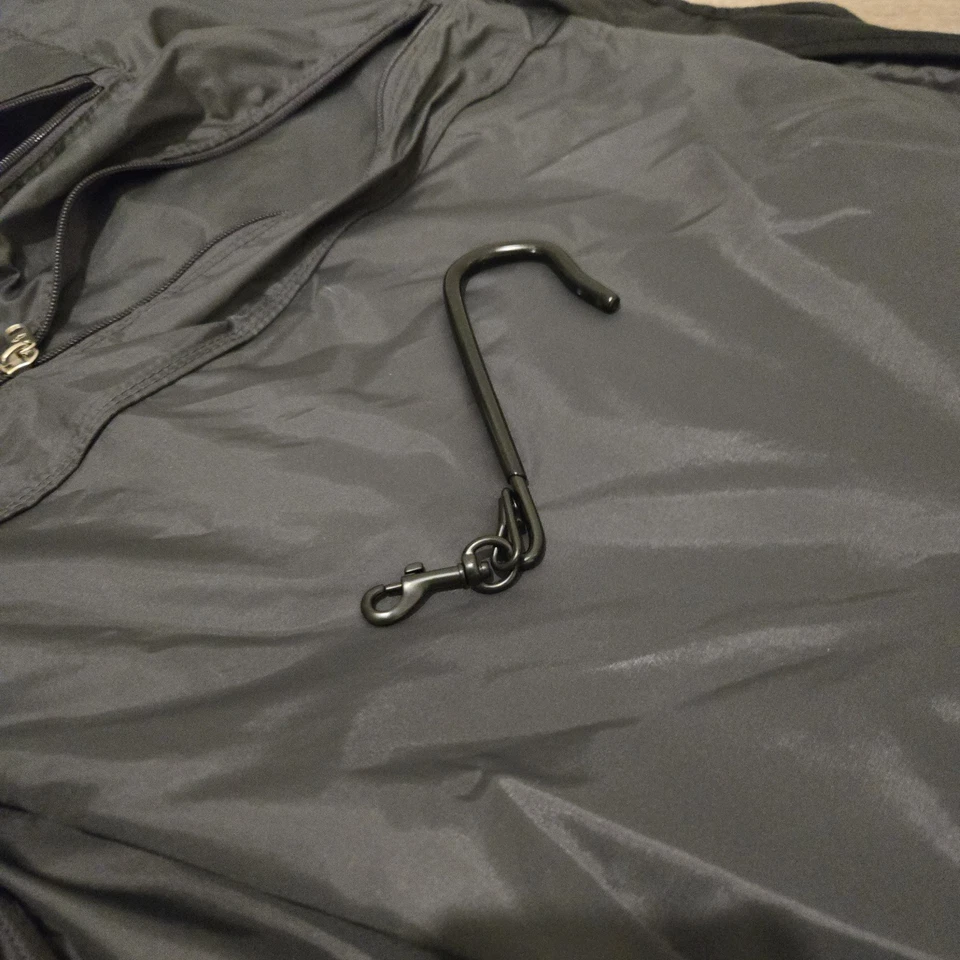 Skyway Hanging Garment Bag Black Trifold Luggage Suit Carrier Travel Fold-Up - Image 4 of 4