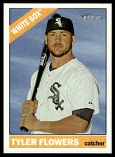 Tyler Flowers 2015 Topps Heritage #664 Chicago White Sox 25932 Baseball Card