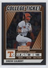 2022 Panini Elite Extra Edition College Tickets Optic Drew Gilbert #CTO-20 0g4