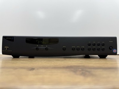 Arcam Alpha 8 AM/FM Stereo Tuner Black Hifi Separate Fully Functional VGC