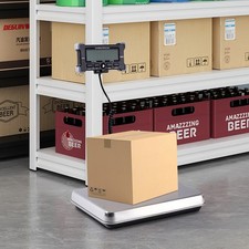 Heavy Duty LCD Digital Industrial Platform Postal Weighing Scales 200kg 440lbs