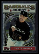 1993 Finest #140 Chris Bosio Seattle Mariners sports
