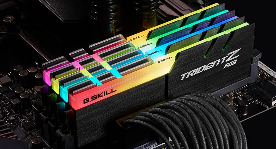 G.Skill Trident Z RGB F4-3600C18Q-64GTZR memory module 64 GB 4 x 16 GB DDR4 3600 - Image 4 of 4