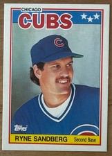 ungraded Ryne Sandberg #65 1988 Topps U.K. Mini baseball card