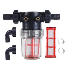 3/4''1/2''hose barb filter sedimentation filter accessories for inlet water o...