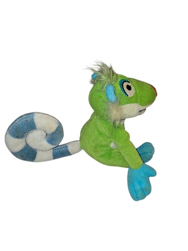 VTG Mattel Jim Henson Treelo Bear in the Big Blue House Plush Baby Rattle - Picture 3 of 6