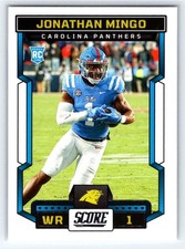 2023 Score #357 Jonathan Mingo RC - Carolina Panthers