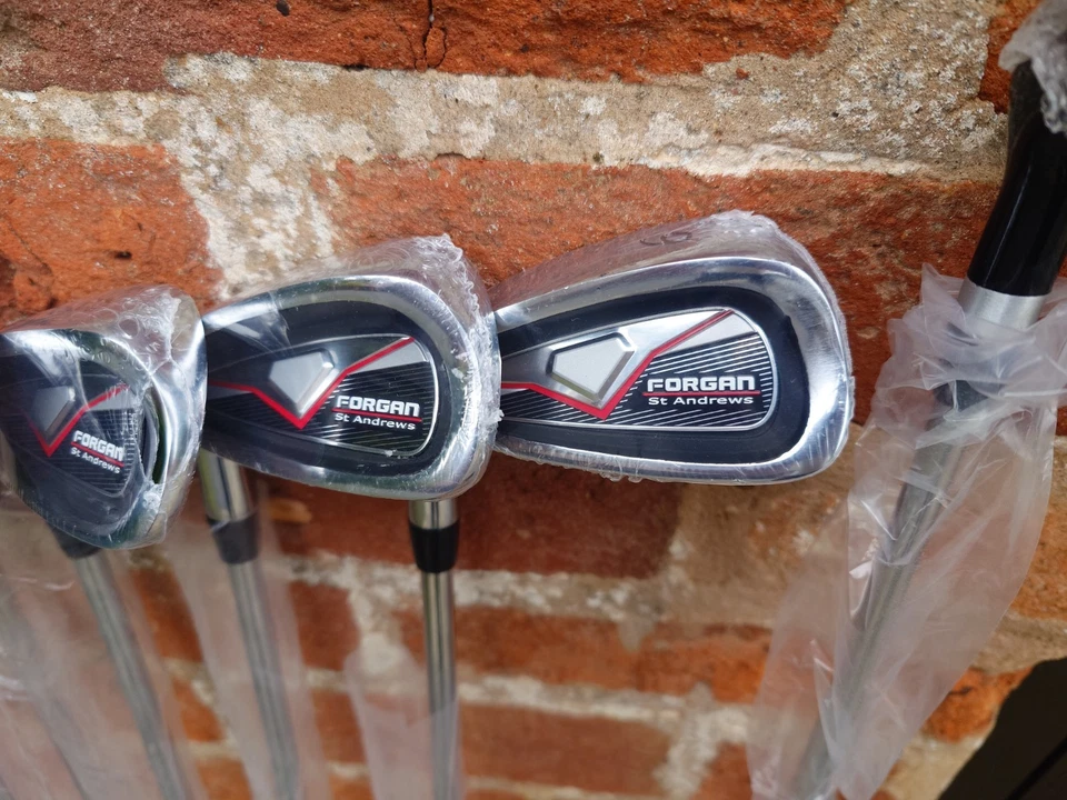 Forgan of St Andrews F100 Iron Set with Hybrid, Mens Left Hand, Steel Shafts - Image 4 of 4